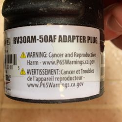 Rv 30 Amp To 50 AF  Adapter Plug