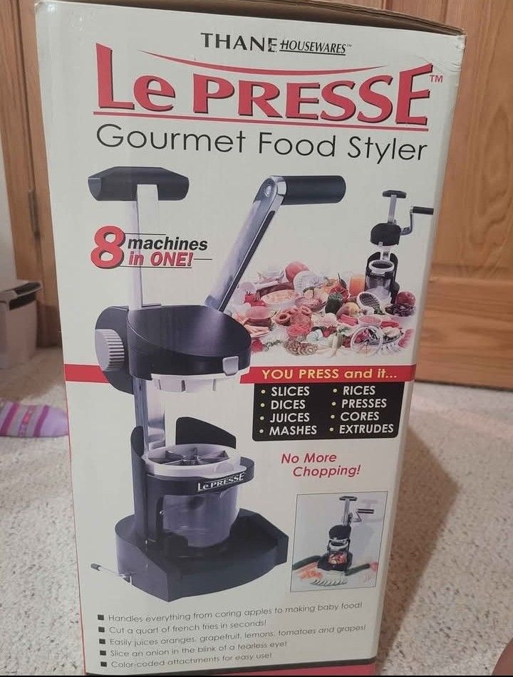 Gourmet Food Styler Kitchen Appliances