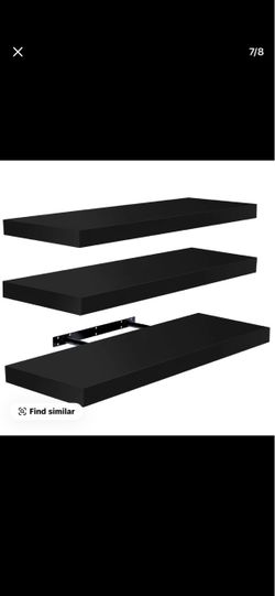 Floating shelves