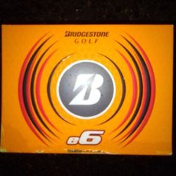 Bridgestone E6 Golf Balls 