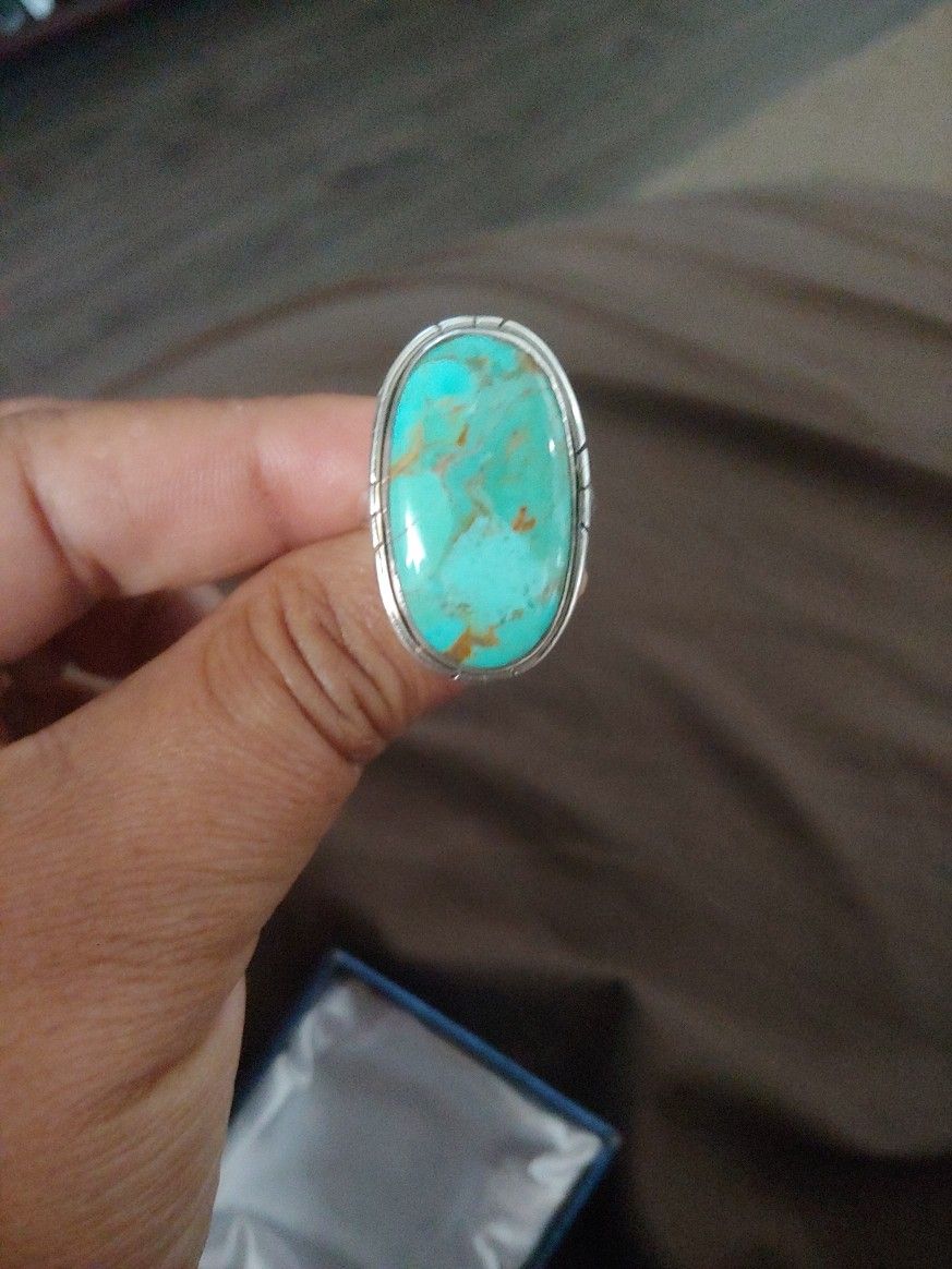 Sterling Silver Turquoise Rings