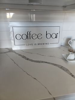 Coffee Bar Signs