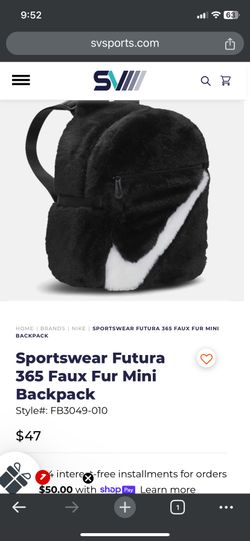 Nike Black Mini backpack