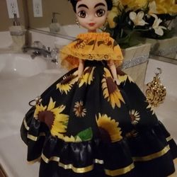 Doll Frida Kahlo