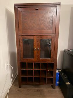 Bar Cabinet and Wine Holder