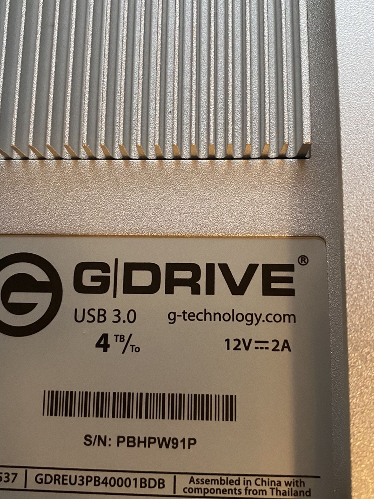 G-Technology G-Drive USB 3.0 4Tb