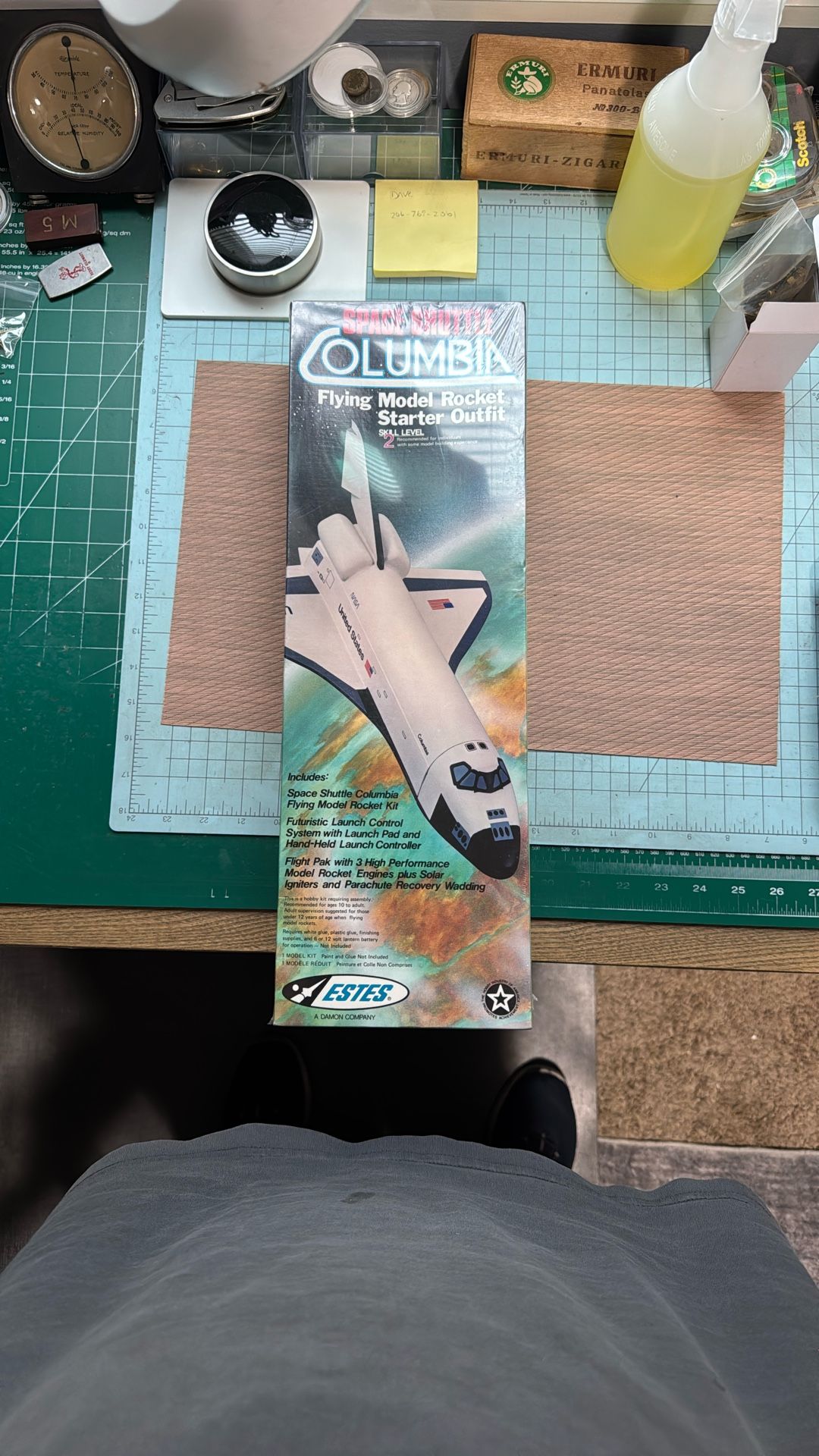 Model Rocket Estes space shuttle Columbia - New