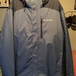 Men’s Blue Columbia Parka