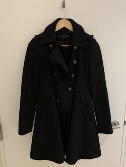 Black petite coat