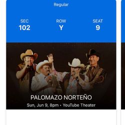 Palomazo Norteno Tickets 