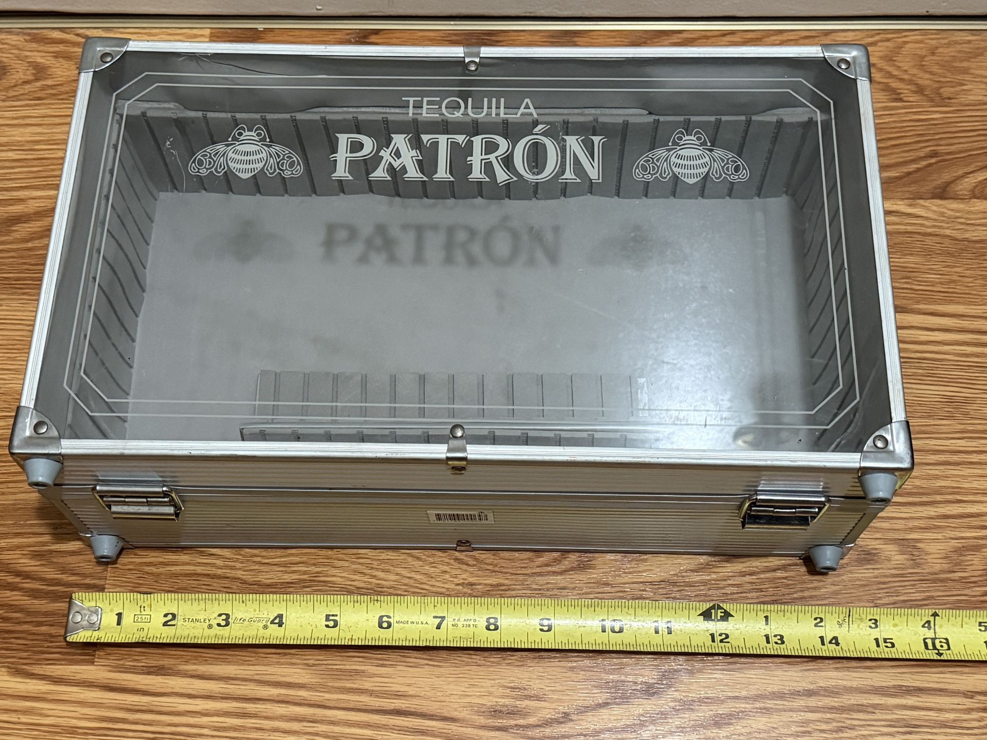 Patron Tequila Display Case