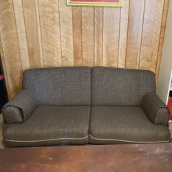 Small Little Brown Comfortable Couch 