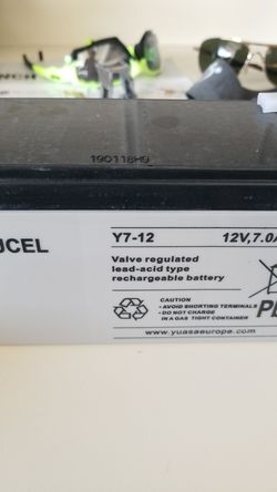 Batery. 12v .7.0Ah c20