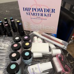 New, Unused Nail Starter Kit with 13 Gel Polish and Poly Nail Gel etc.