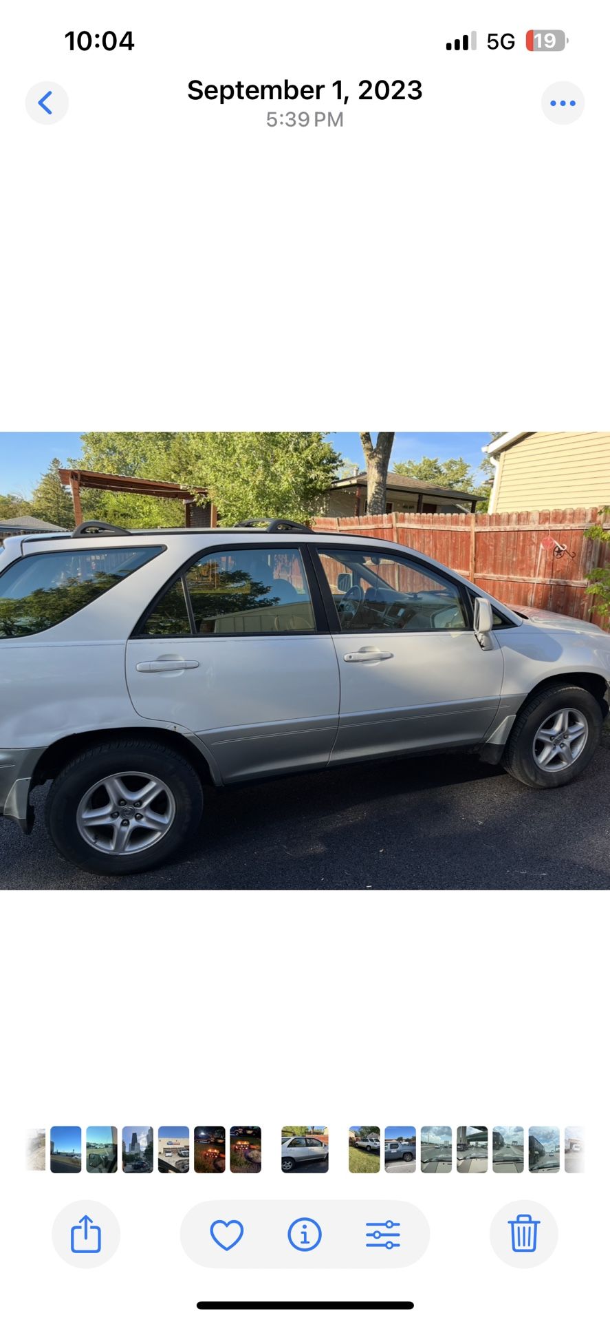 2001 Lexus Rx 300 For Sale