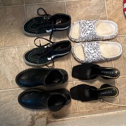 4 Pairs Of Shoes 