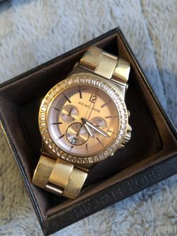 Michael Kors watch rose gold