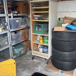 Tool Cabinet On Castors 