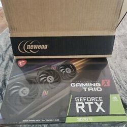 MSI GeForce RTX 3070 Ti GAMING X TRIO 8GB GDDR6X - Unopened - Brand New