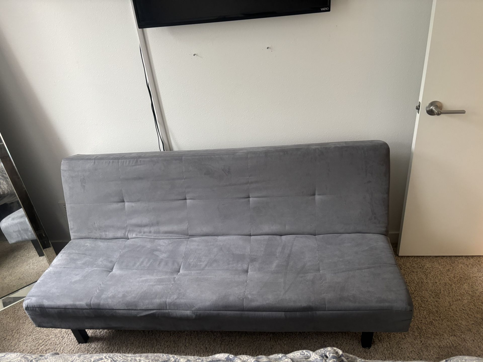 Futon/ Small Adjustable Couch