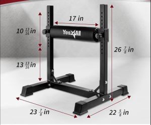 Split squat bar