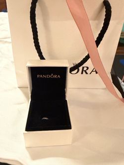 Pandora 925 ALE Sterling Silver Heart Row Spacer Bead Charm 790204 RETIRED. Brand new in box with gift bag.