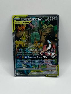 Non TCG Pokemon Eeveelutions Gx Tag Team Fan Art Card