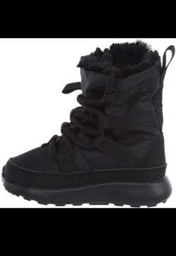 Nike roshe one high print boots like new size 9c