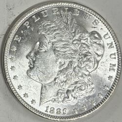 1889 Morgan Silver Dollar **Brilliant**