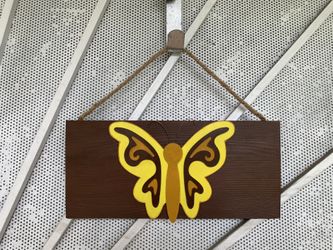 Arts And Crafts Outdoor Wood Poster Decoration