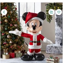 ***Brand New In Box ****Home Depot 4 ft animated Mickey