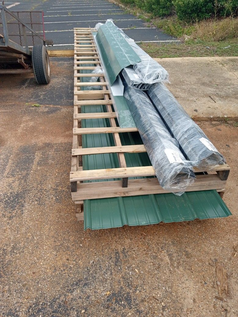 New Metal Roof Caps 20ft Long 