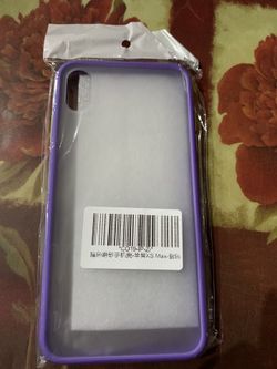 iPhone XS Max case purple