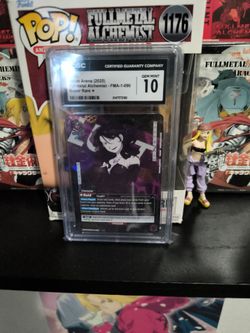 Full metal alchemist TCG super rare Lust CGC10