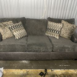 Gray sofa