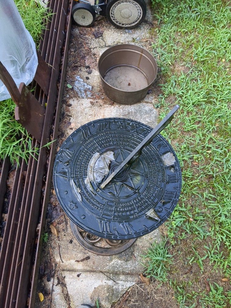 Sundial Garden Decor