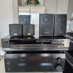 Amplifier,  5 CD Changer 