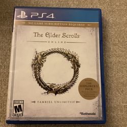 PS4 The Elder Scrolls Online