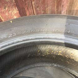 4 Used Tires - 235/60R18