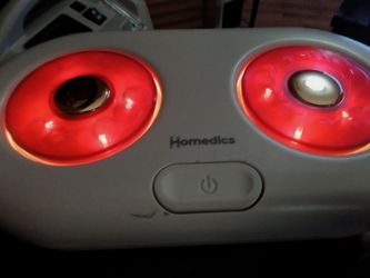 Heated foot massager