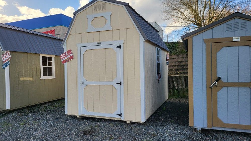Old Hickory Sheds 8x12 Lofted Barn