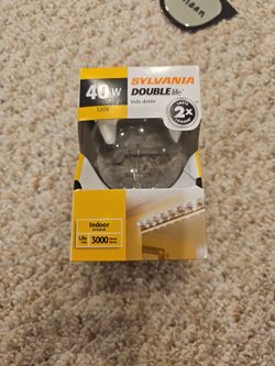 SYLVANIA DOUBLE Life 40W 120V