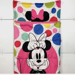 Minnie Mouse Sleeping Bag Walt Disney Jumping Beans Pink Polka Dot 66" x 30"
