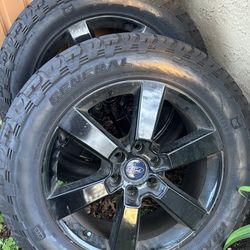 F150 wheels and tires 275x55x20
