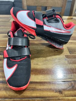 Nike Romaleos 4 Weightlifting Shoes Black Red