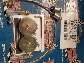 Lokar door latch kit