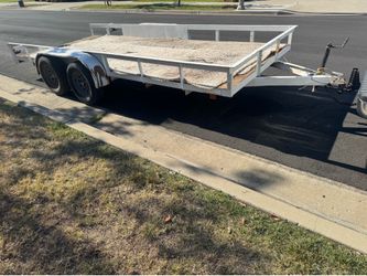 16’ Carson flatbed trailer