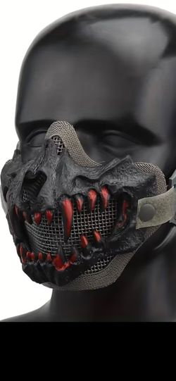 Skull face mask cover , breathable