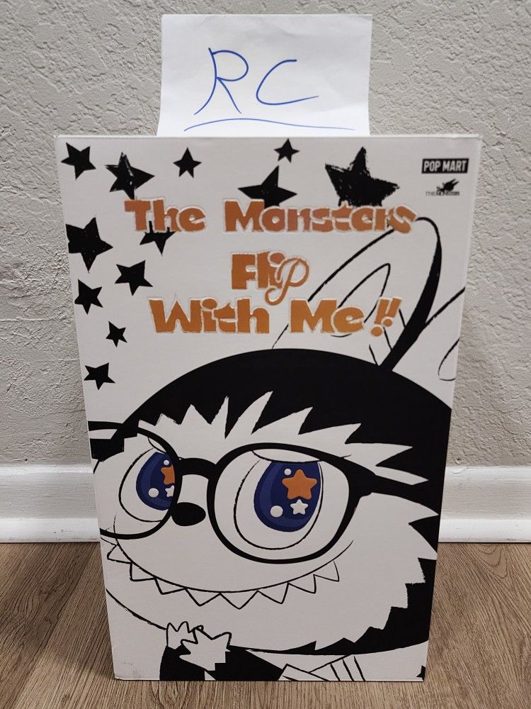 Pop Mart THE MONSTERS - FLIP WITH ME Vinyl Plush Doll BRAND NEW