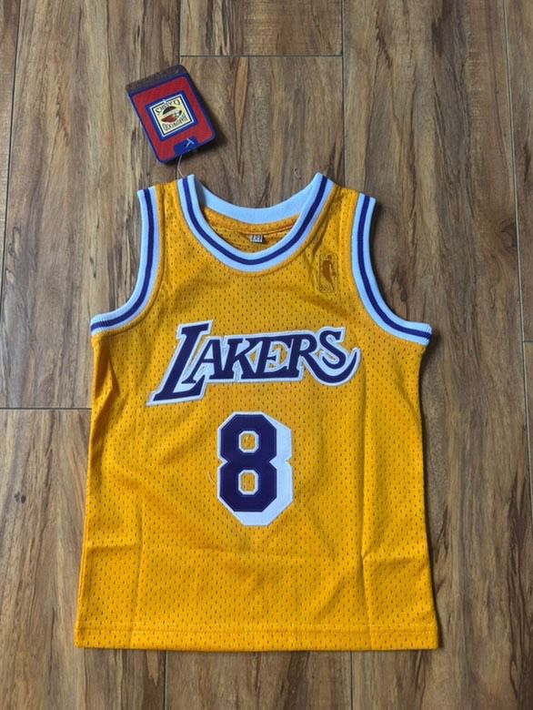 Kobe Bryant TODDLER Lakers Yellow Jersey #8